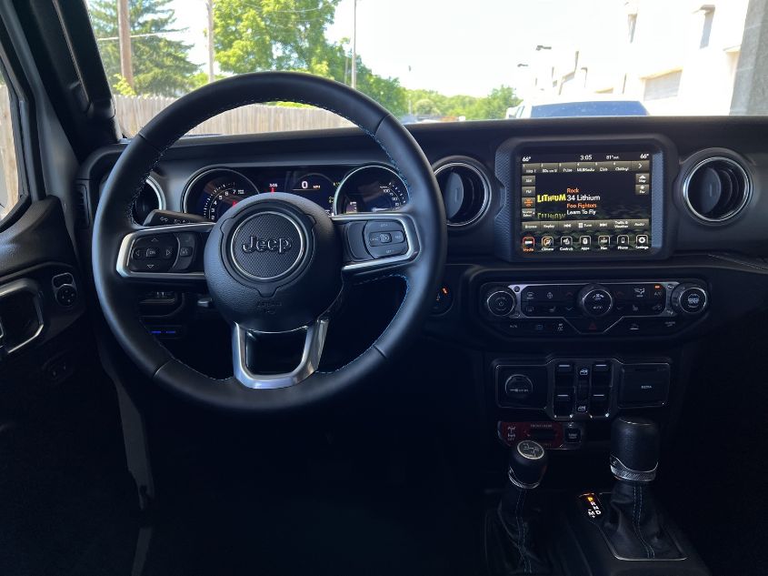 2022 JEEP WRANGLER 4XE UNLIMITED RUBICON 1C4JJXR61NW156103