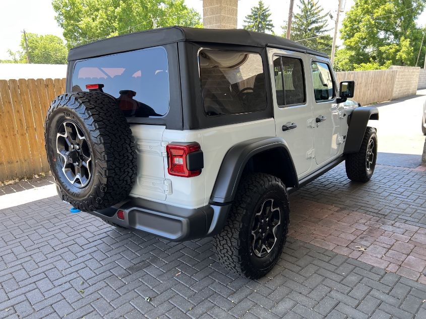 2022 JEEP WRANGLER 4XE UNLIMITED RUBICON 1C4JJXR61NW156103