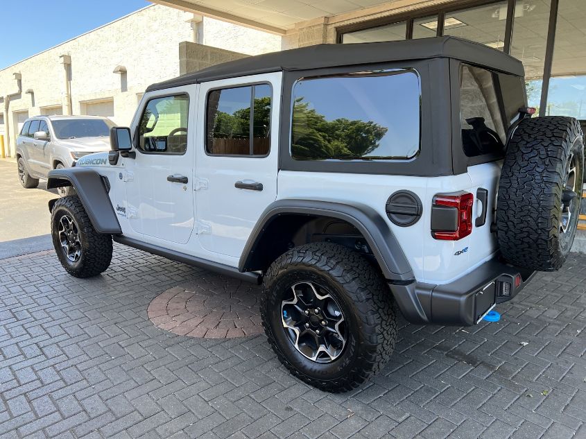 2022 JEEP WRANGLER 4XE UNLIMITED RUBICON 1C4JJXR61NW156103