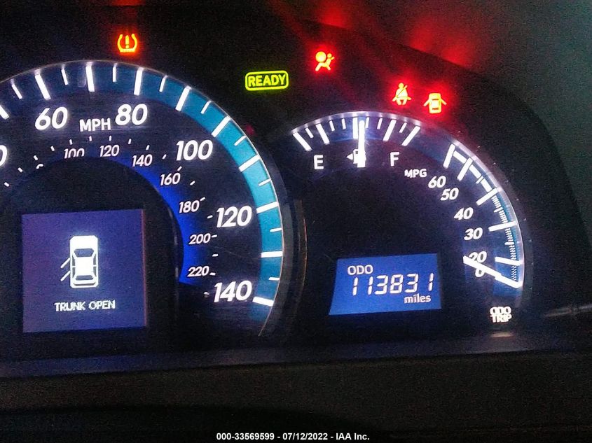 2013 TOYOTA CAMRY HYBRID LE/XLE 4T1BD1FK2DU087986
