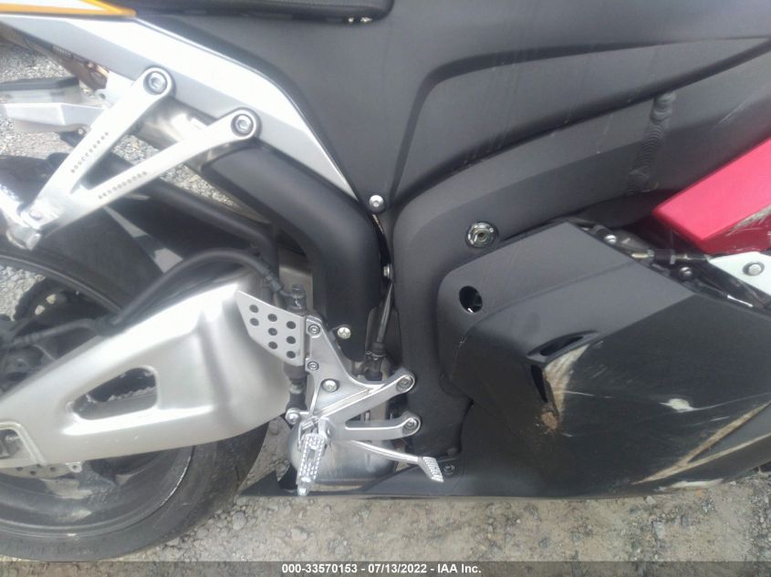 2012 HONDA CBR600 RR JH2PC4003CK500974