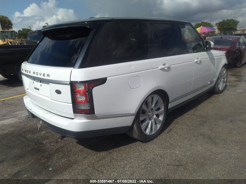2014 LAND ROVER RANGE ROVER SUPERCHARGED SALGS2TF7EA156146