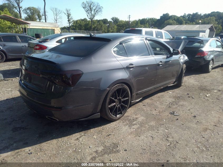 2015 KIA CADENZA PREMIUM KNALN4D70F5177945