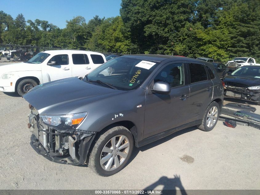 2014 MITSUBISHI OUTLANDER SPORT ES 4A4AP3AU8EE027680