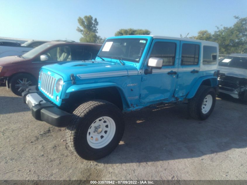 2017 JEEP WRANGLER UNLIMITED CHIEF EDITION 1C4BJWEG0HL709584