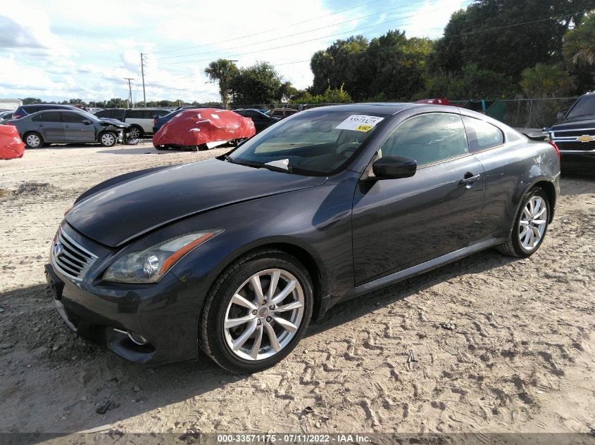 2013 INFINITI G37 COUPE X JN1CV6EL6DM982560