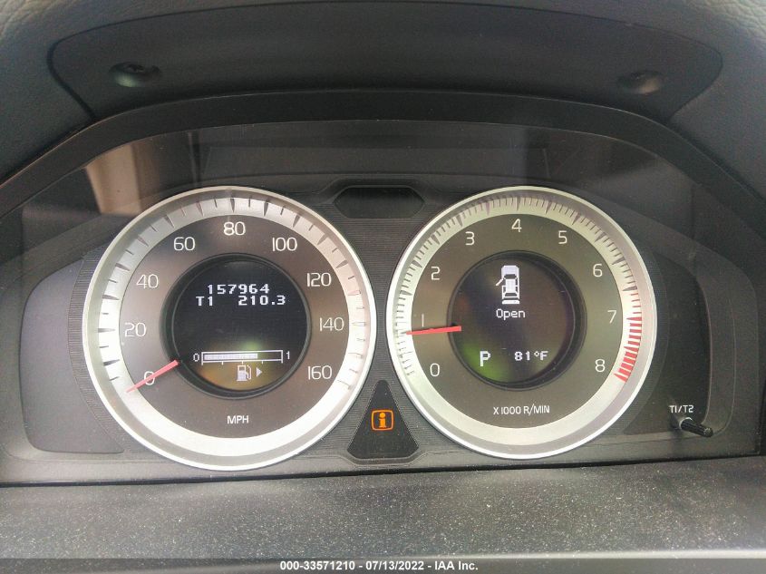 2013 VOLVO S60 T5 YV1612FSXD2206121