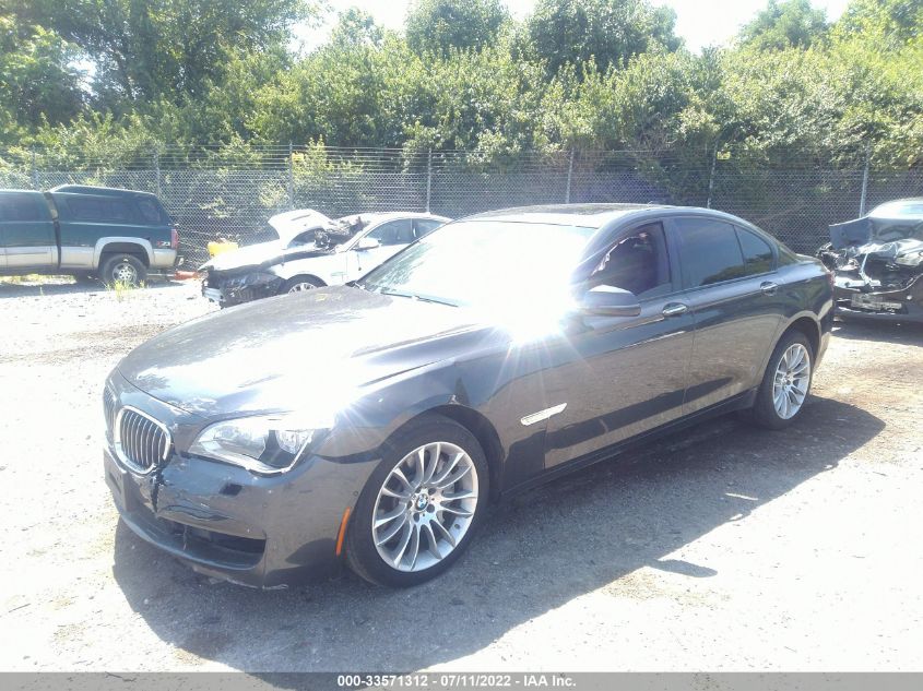 2015 BMW 7 SERIES 750I XDRIVE WBAYB6C5XFD225323