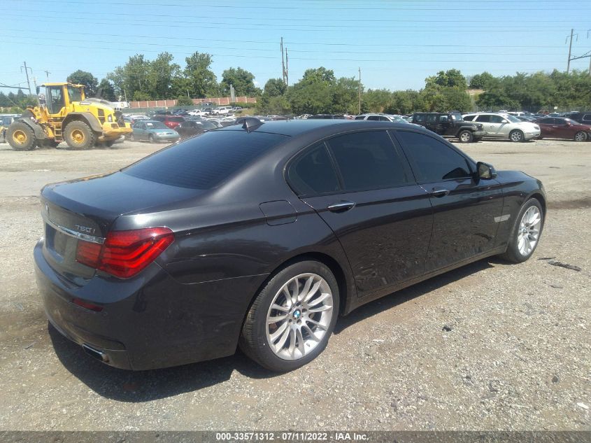 2015 BMW 7 SERIES 750I XDRIVE WBAYB6C5XFD225323
