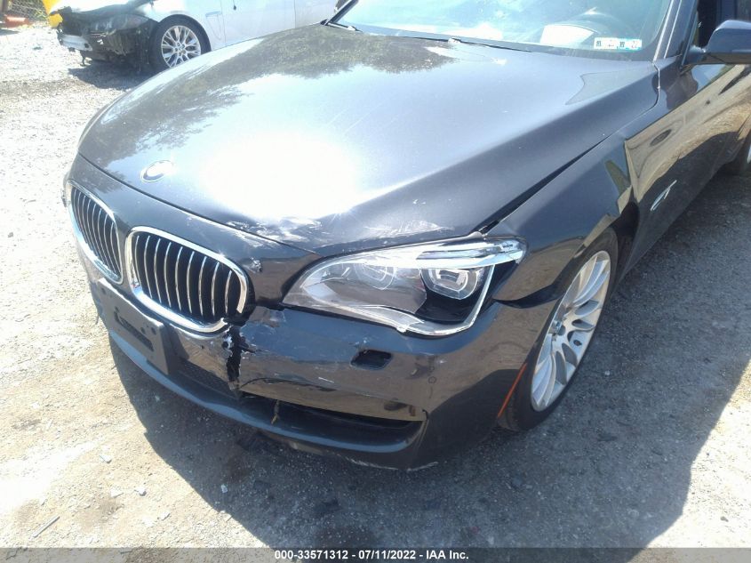 2015 BMW 7 SERIES 750I XDRIVE WBAYB6C5XFD225323