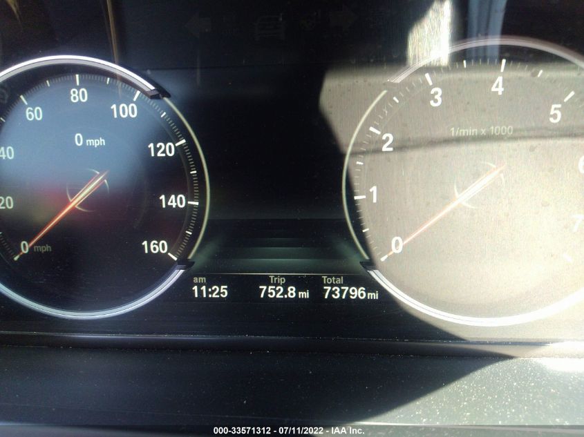 2015 BMW 7 SERIES 750I XDRIVE WBAYB6C5XFD225323