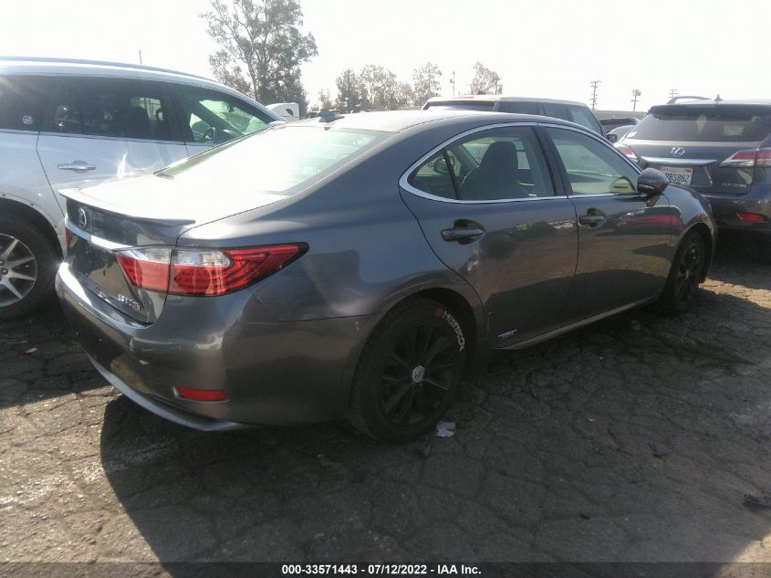 2014 LEXUS ES 300H HYBRID JTHBW1GG0E2066672