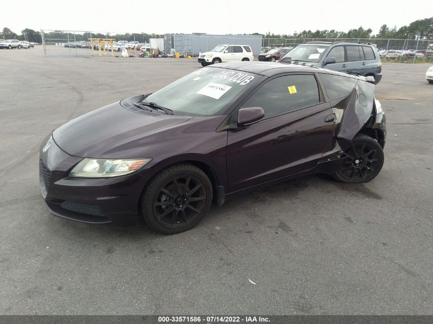 2013 HONDA CR-Z JHMZF1C47DS001584