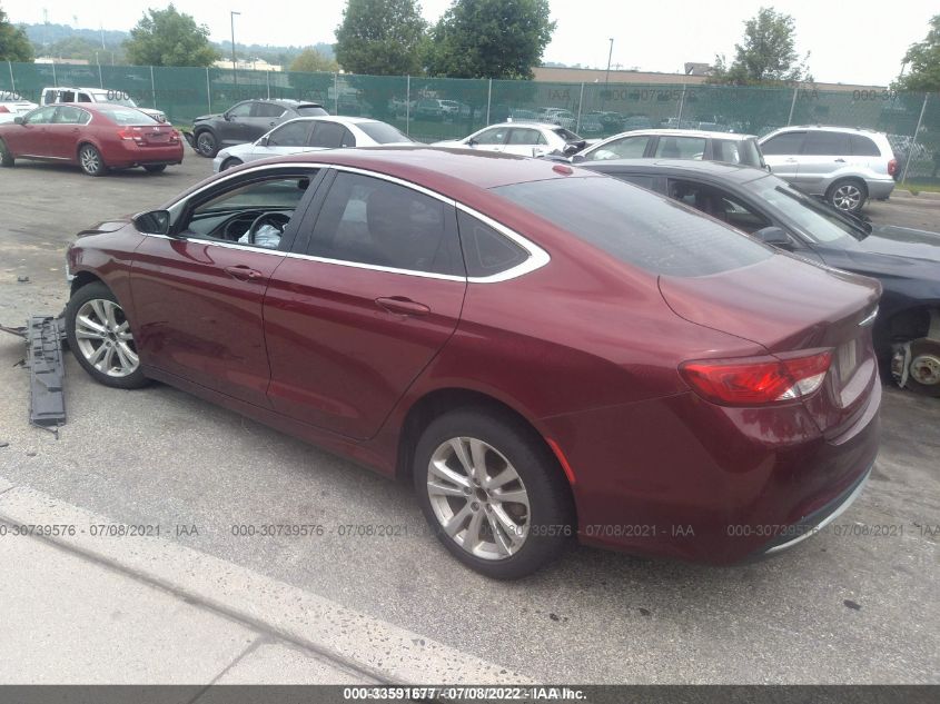 2015 CHRYSLER 200 LIMITED 1C3CCCAB2FN591518