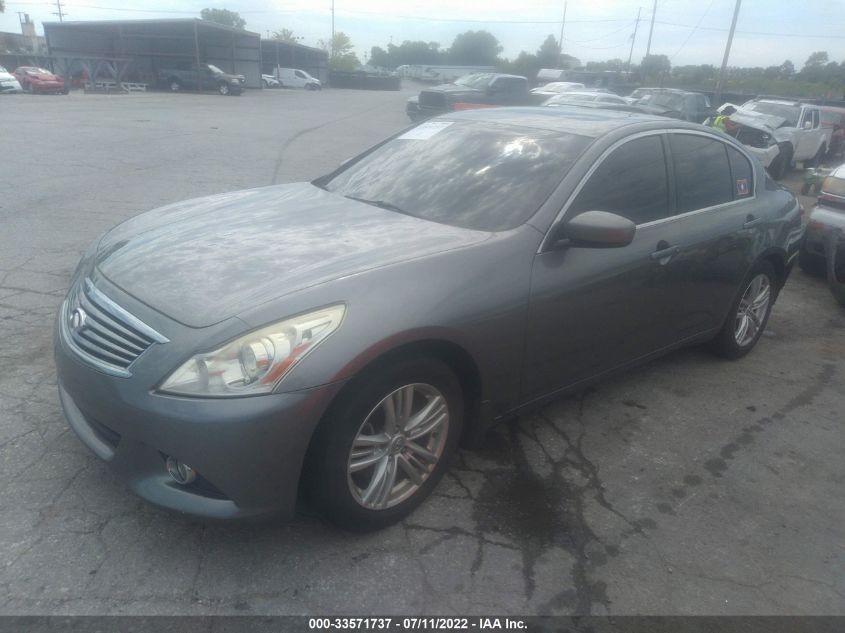 2013 INFINITI G37 SEDAN X JN1CV6AR7DM759793