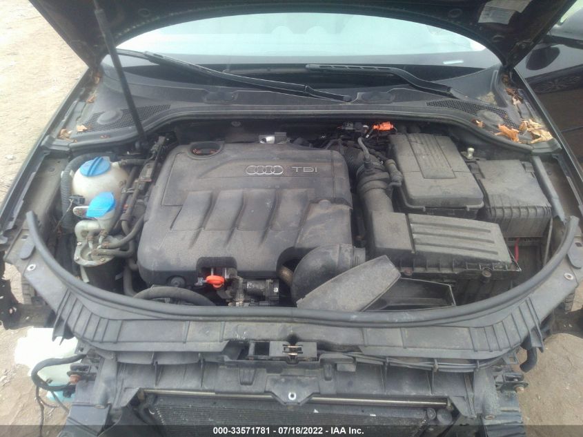 2013 AUDI A3 PREMIUM WAUBJAFM0DA022146