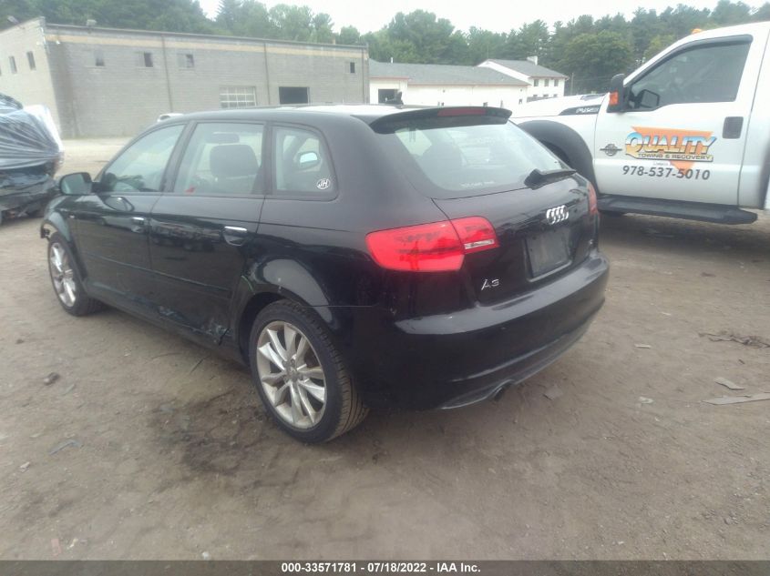2013 AUDI A3 PREMIUM WAUBJAFM0DA022146