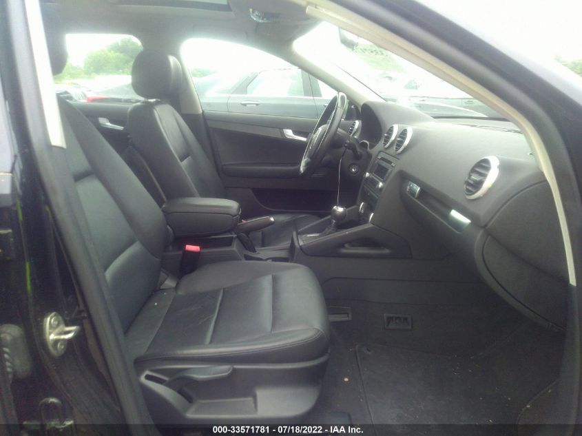 2013 AUDI A3 PREMIUM WAUBJAFM0DA022146