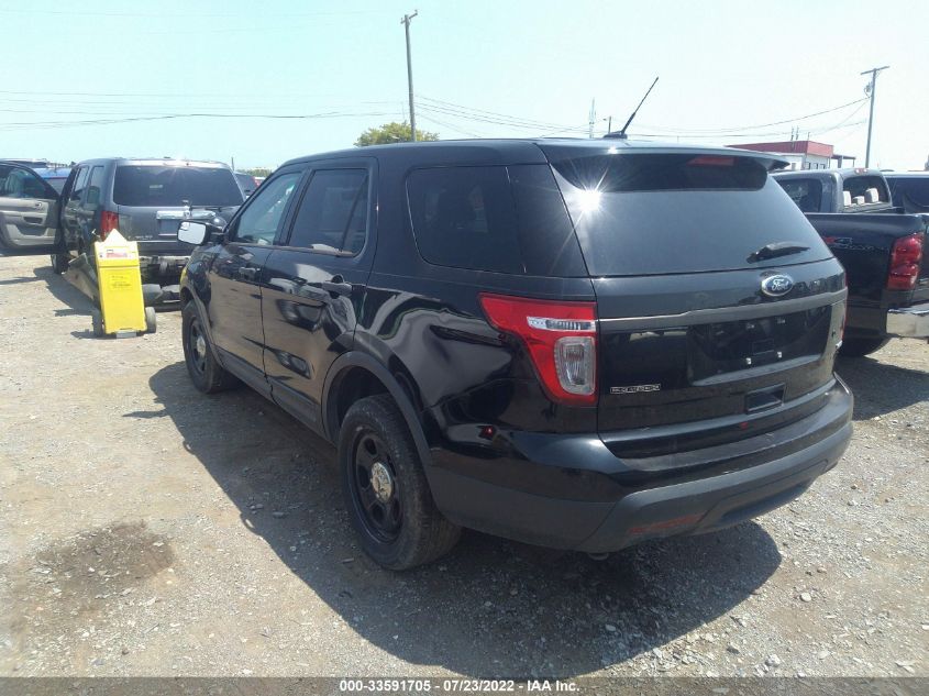 2014 FORD UTILITY POLICE 1FM5K8AR5EGB69050