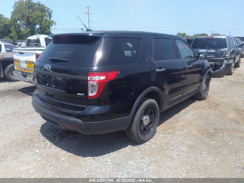 2014 FORD UTILITY POLICE 1FM5K8AR5EGB69050