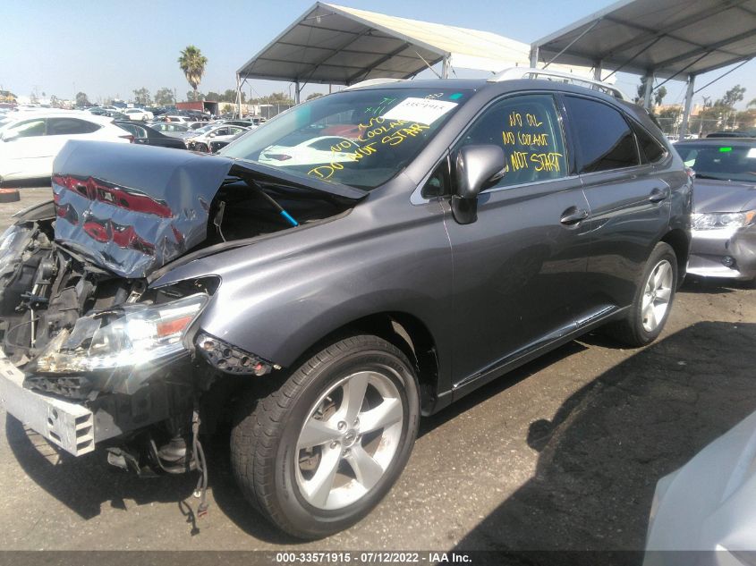 2013 LEXUS RX 350 350/BASE/F SPORT 2T2BK1BA0DC199573