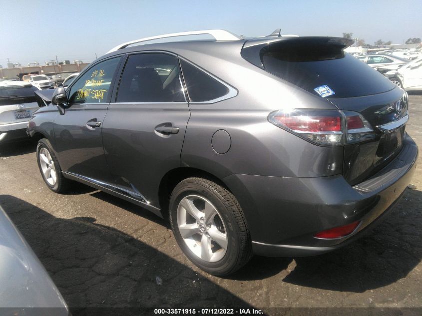 2013 LEXUS RX 350 350/BASE/F SPORT 2T2BK1BA0DC199573