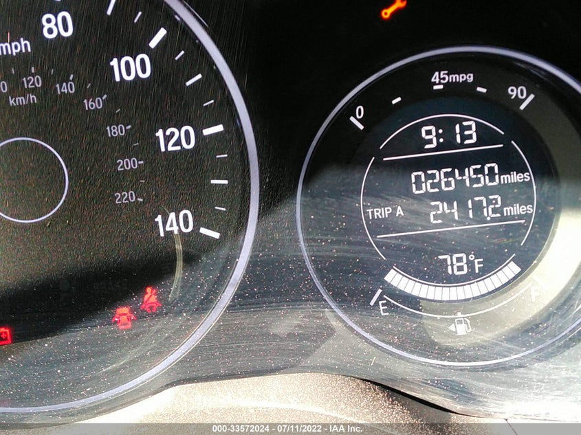 VIN 3CZRU6H76HM711236 2017 HONDA HR-V EX-L NAVI
