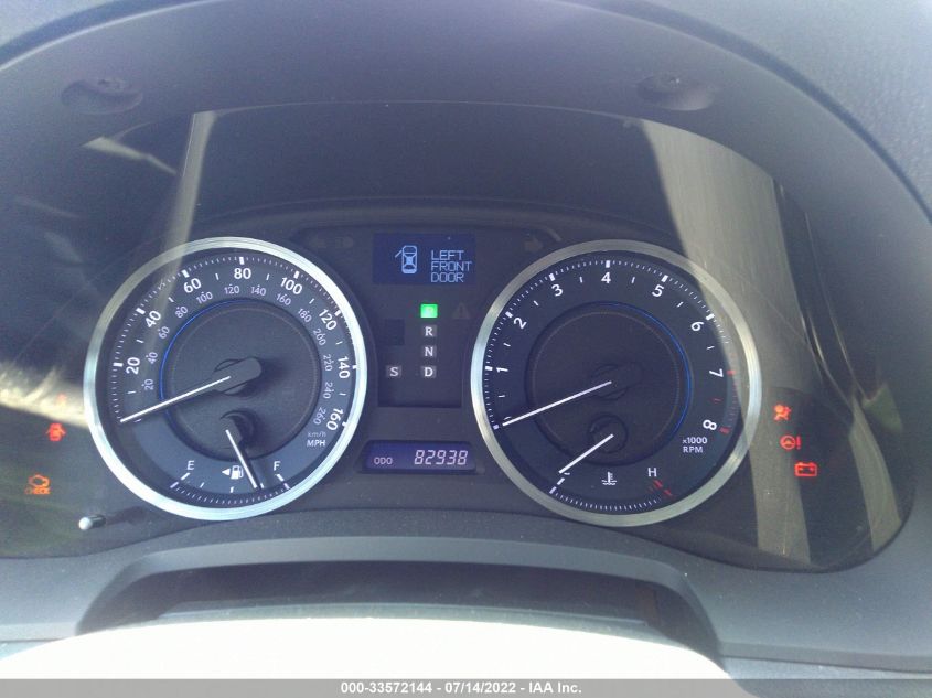 2013 LEXUS IS 250 JTHBF5C21D5189525