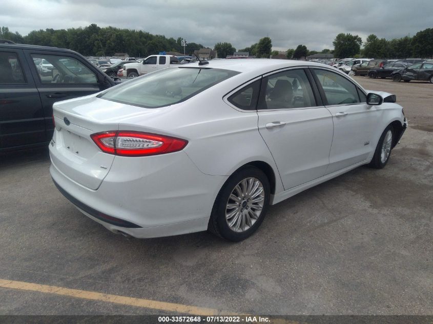2016 FORD FUSION ENERGI SE LUXURY 3FA6P0PU3GR182775