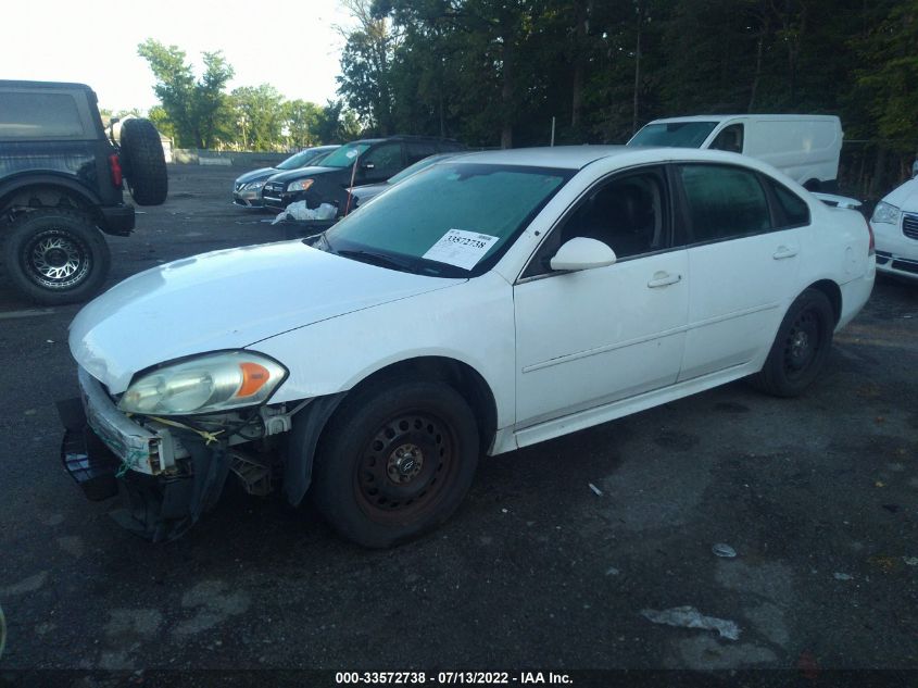 2013 CHEVROLET IMPALA POLICE POLICE 2G1WD5E35D1265157