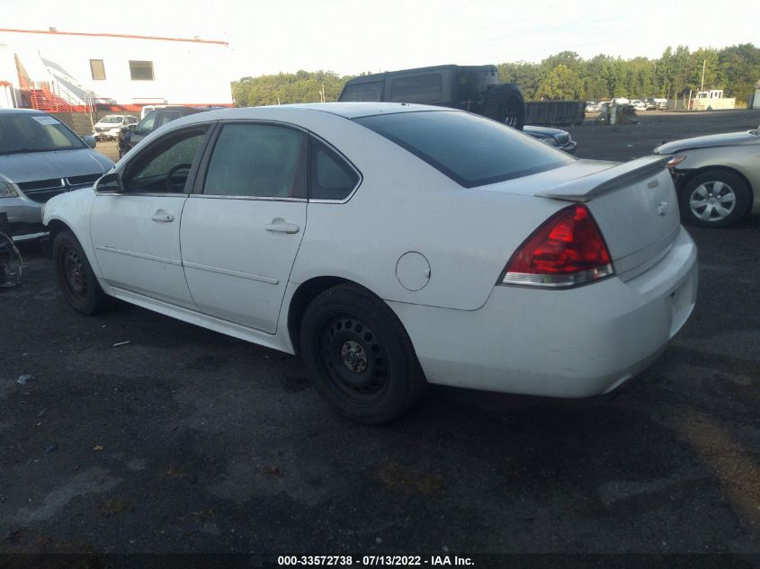 2013 CHEVROLET IMPALA POLICE POLICE 2G1WD5E35D1265157