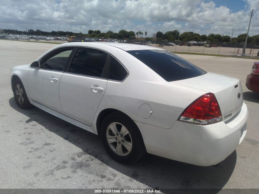 2015 CHEVROLET IMPALA LIMITED LS 2G1WA5E32F1109931