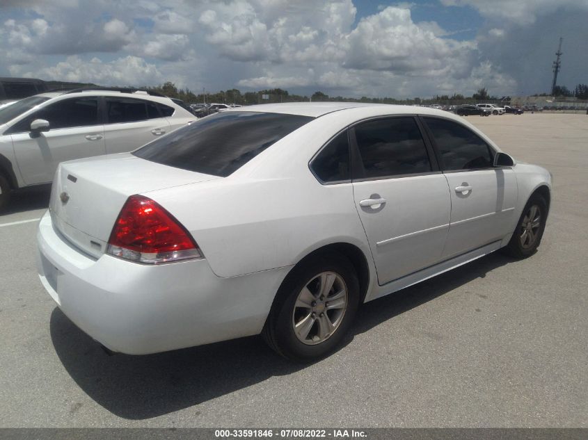 2015 CHEVROLET IMPALA LIMITED LS 2G1WA5E32F1109931
