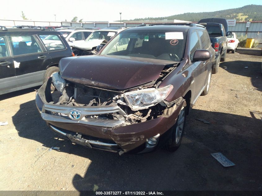 2013 TOYOTA HIGHLANDER HYBRID HYBRID LIMITED JTEDC3EH7D2010913
