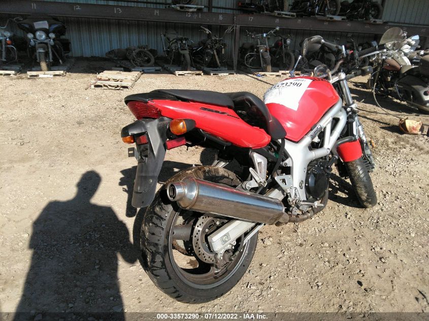 2000 SUZUKI SV650 JS1VP52AXY2100881
