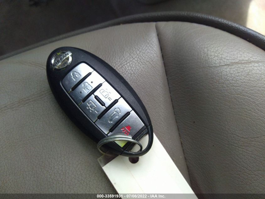 2013 NISSAN QUEST SL JN8AE2KP4D9067055