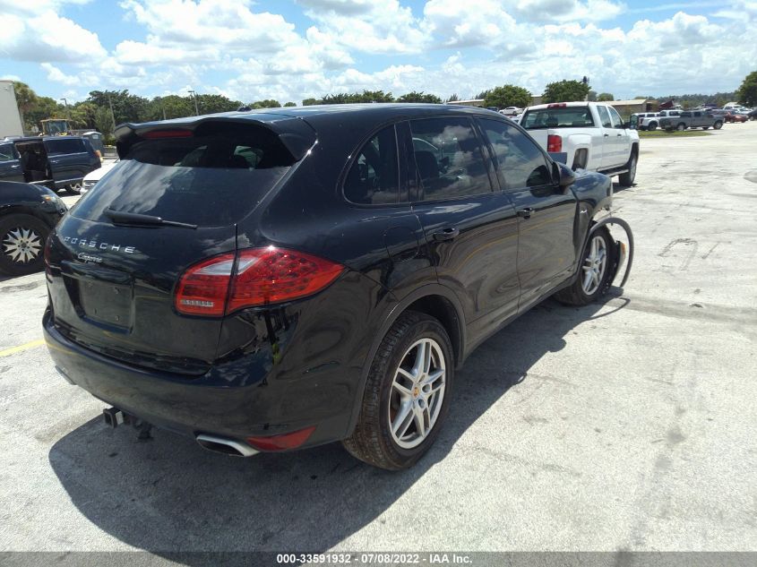 2013 PORSCHE CAYENNE DIESEL WP1AF2A24DLA34539