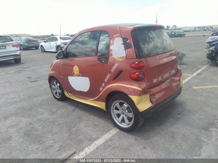 2013 SMART FORTWO PURE/PASSION WMEEJ3BA8DK659286