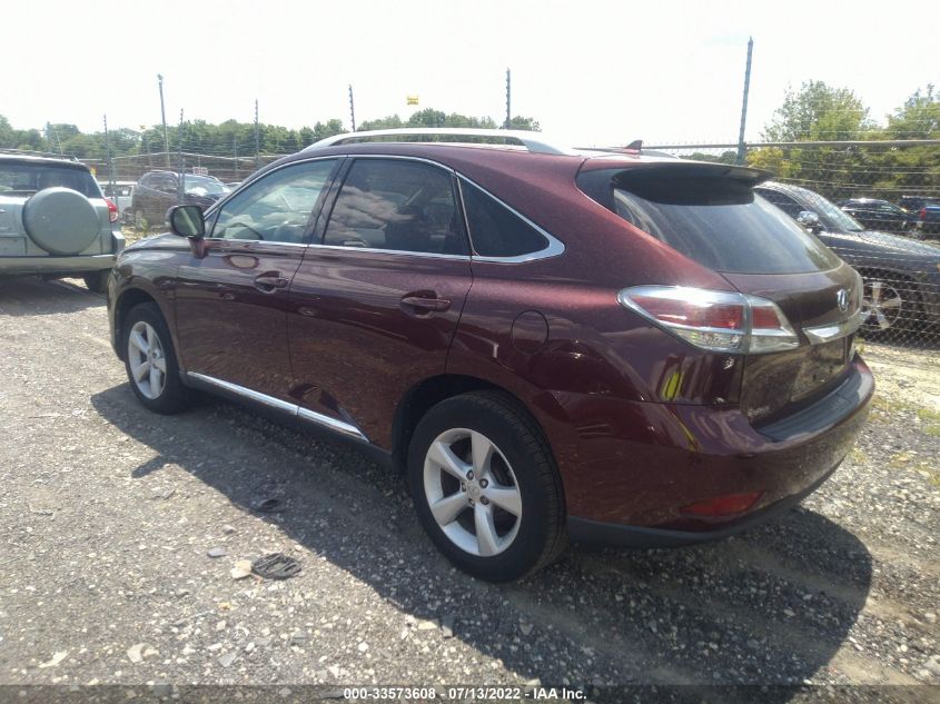 2013 LEXUS RX 350 2T2BK1BA7DC223268