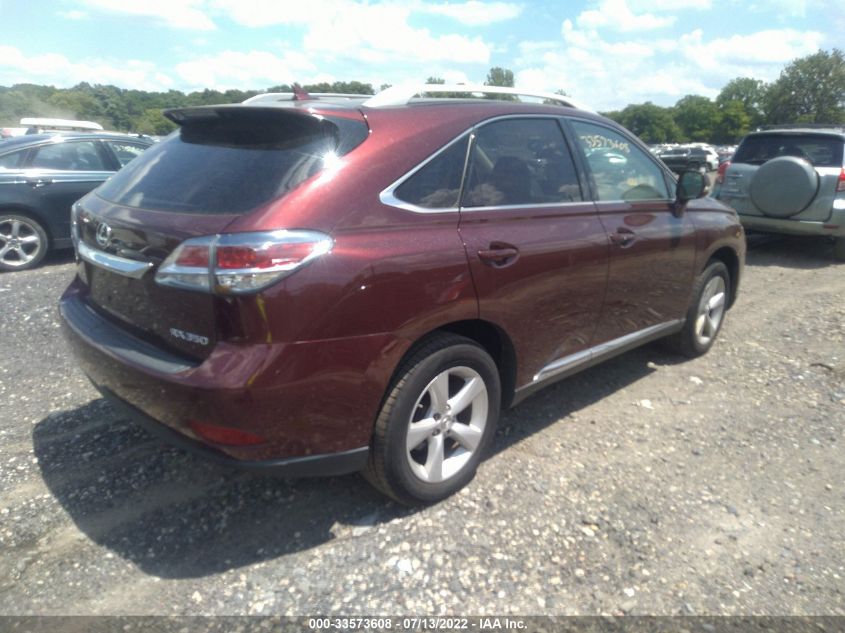 2013 LEXUS RX 350 2T2BK1BA7DC223268