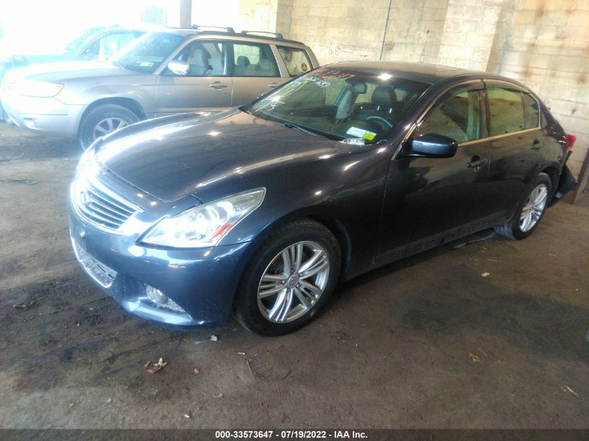 2013 INFINITI G37 SEDAN X JN1CV6AR4DM760979