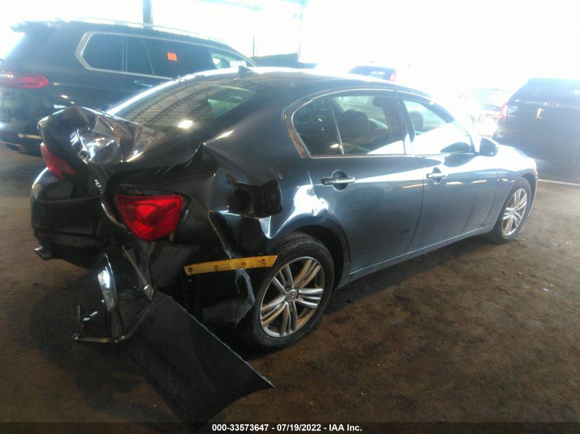 2013 INFINITI G37 SEDAN X JN1CV6AR4DM760979