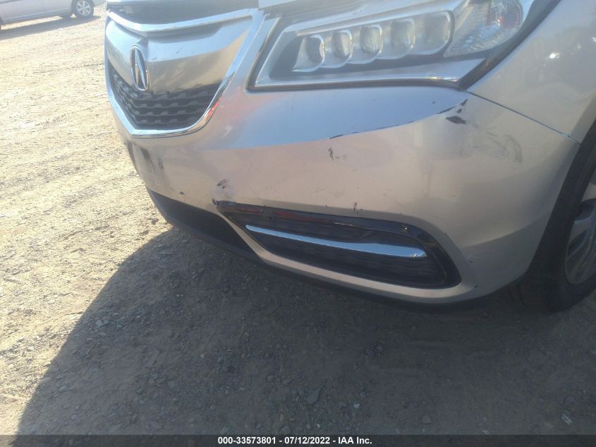 2014 ACURA MDX TECH PKG 5FRYD4H43EB015914