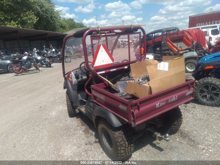2009 KAWASAKI KAF400 A JK1AFEA139B542759