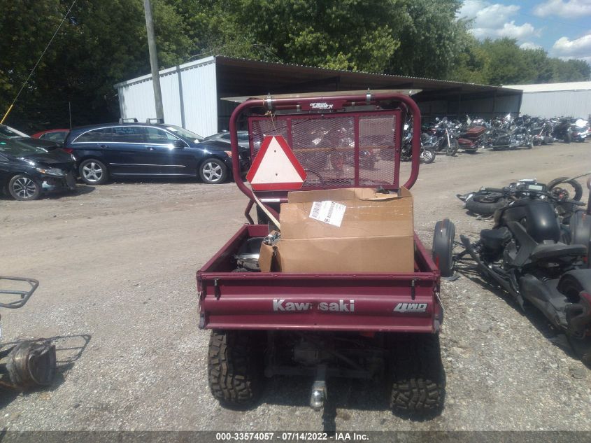 2009 KAWASAKI KAF400 A JK1AFEA139B542759