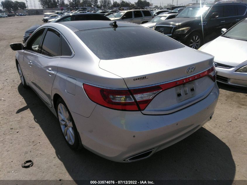 2014 HYUNDAI AZERA LIMITED KMHFH4JG3EA343047