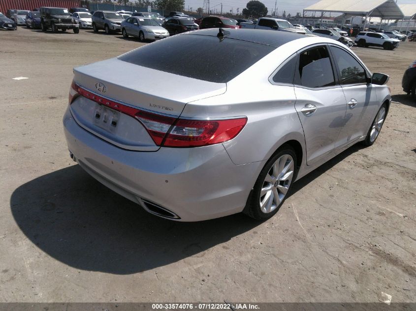 2014 HYUNDAI AZERA LIMITED KMHFH4JG3EA343047