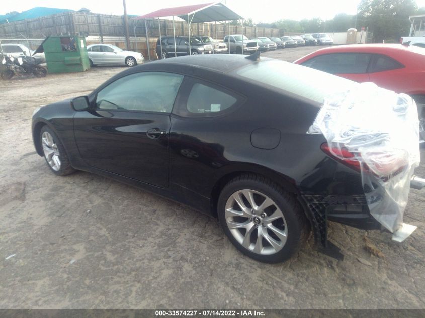 2013 HYUNDAI GENESIS COUPE 2.0T KMHHT6KD9DU097108