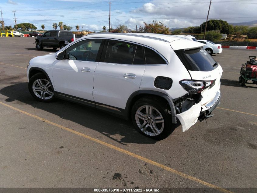 2021 MERCEDES-BENZ GLA GLA 250 - W1N4N4GB1MJ116186
