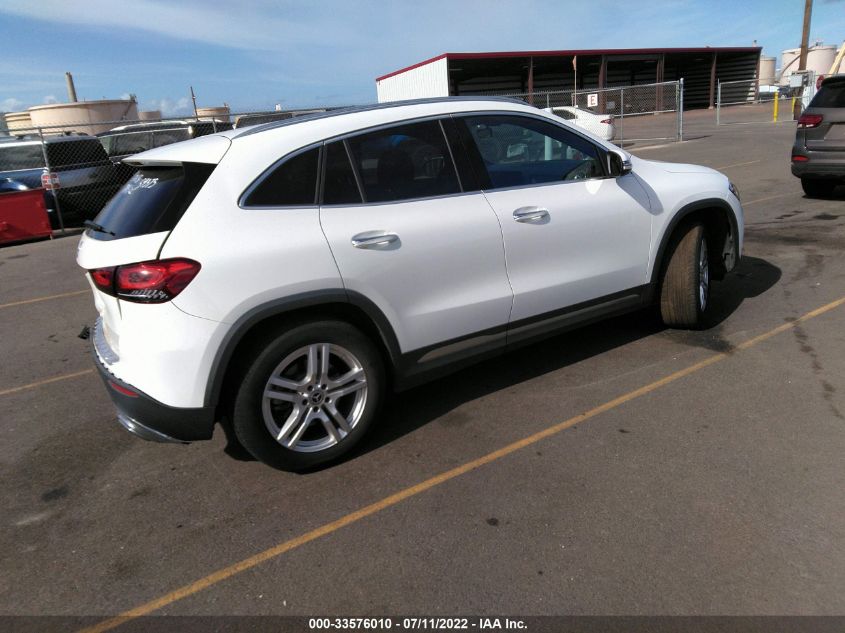 2021 MERCEDES-BENZ GLA GLA 250 - W1N4N4GB1MJ116186